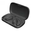Auriculares con micrófono JVC HA-NP40T True Wireless Stereo TWS Gancho para la oreja Bluetooth Negro, 20–20000 Hz, 10 m