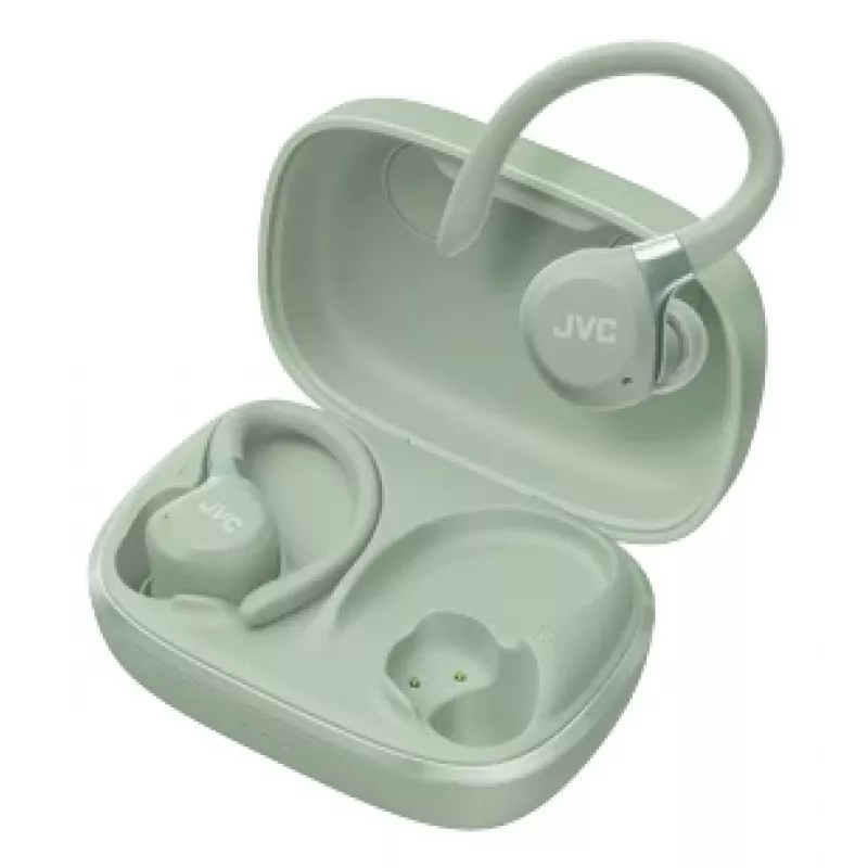Auriculares/auriculares con micrófono JVC HA-EC75T-G-U Inalámbricos Gancho para la oreja Deportivos Bluetooth Verde