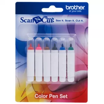 Rotulador Brother CAPEN1 negro azul marrón verde rosa rojo