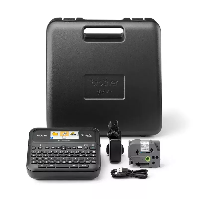 Impresora de etiquetas Brother PT-D610BTVP transferencia térmica 180 x 360 DPI 30 mm/s con cable e inalámbrica TZe Bluetooth