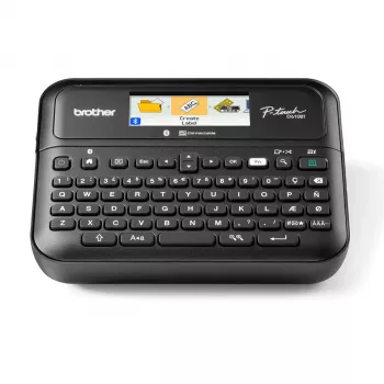 Impresora de etiquetas Brother PT-D610BTVP transferencia térmica 180 x 360 DPI 30 mm/s con cable e inalámbrica TZe Bluetooth