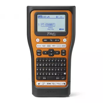 Impresora de etiquetas Brother PT-E560BTVP transferencia térmica 180 x 180 DPI 20 mm/s con cable e inalámbrica HSE/TZe Bluetooth QWERTY