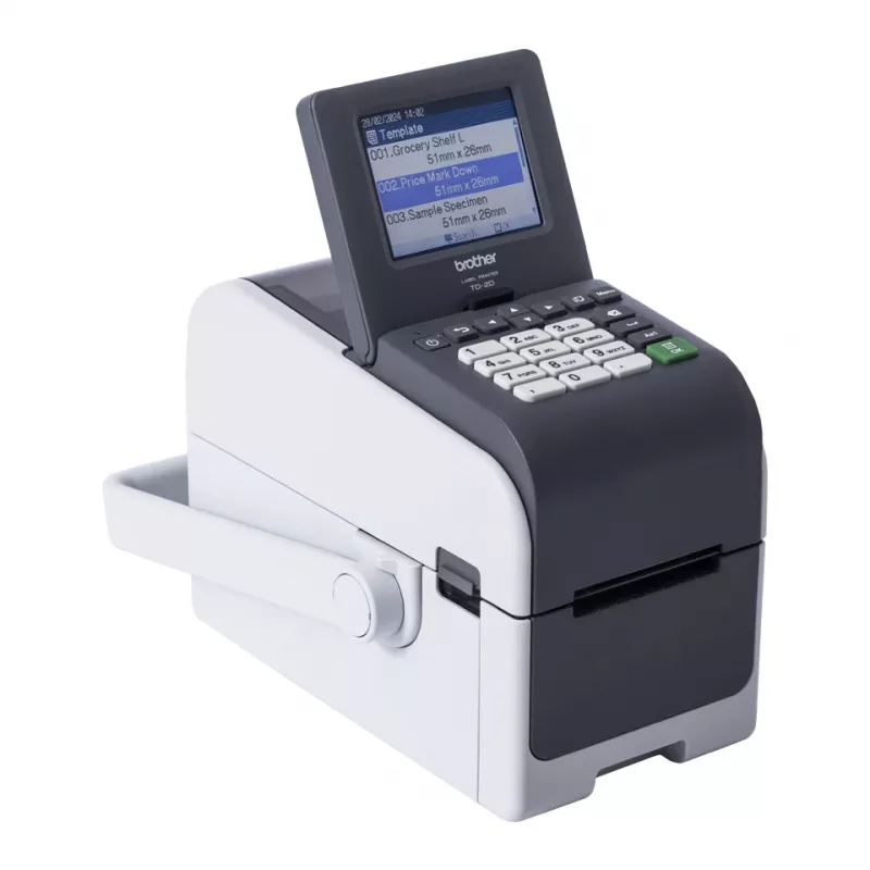 Impresora de etiquetas Brother TD-2350DSAH300 térmica directa 300 x 300 DPI 152 mm/s con cable e inalámbrica Ethernet LAN Wi-Fi Bluetooth