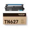 Cartucho de tóner Brother TN-627C Cian Original, rendimiento 10.000 páginas, 1 ud.