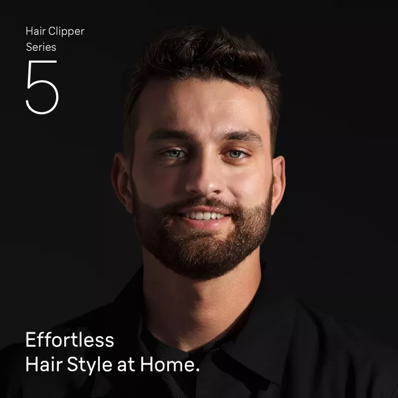 Braun HC5510 Recortadora/maquinilla de pelo Negro 9 níquel-metal hidruro (NiMH)