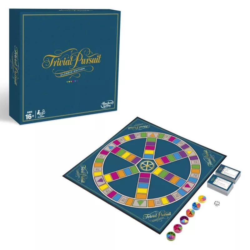 Juego Hasbro Gaming Trivial Pursuit: Classic Edition juego de mesa juego educativo