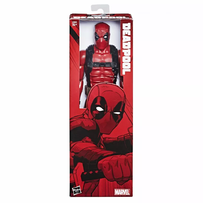 Figura de acción Marvel Deadpool 12 pulgadas con accesorios, 4 años, multicolor