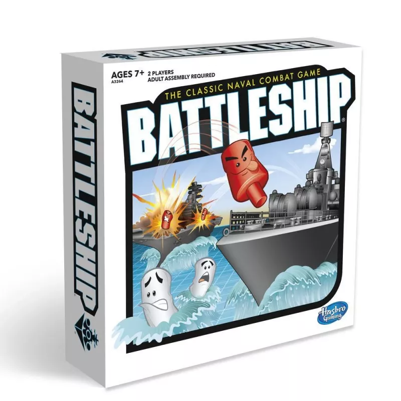 Juego de mesa HASBRO Battleship estrategia – juego de estrategia de mesa, recomendado a partir de 7 años