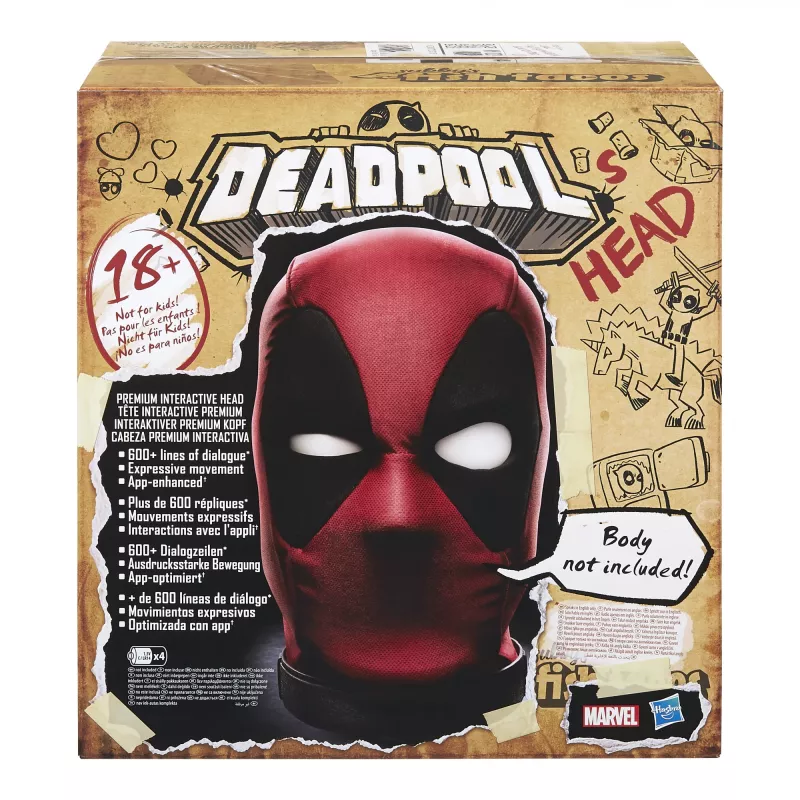 Marvel Deadpool, niño/niña, 18 años, con sonido