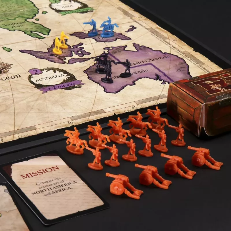 Juego de mesa Hasbro Gaming Risk War Edad recomendada 10 años