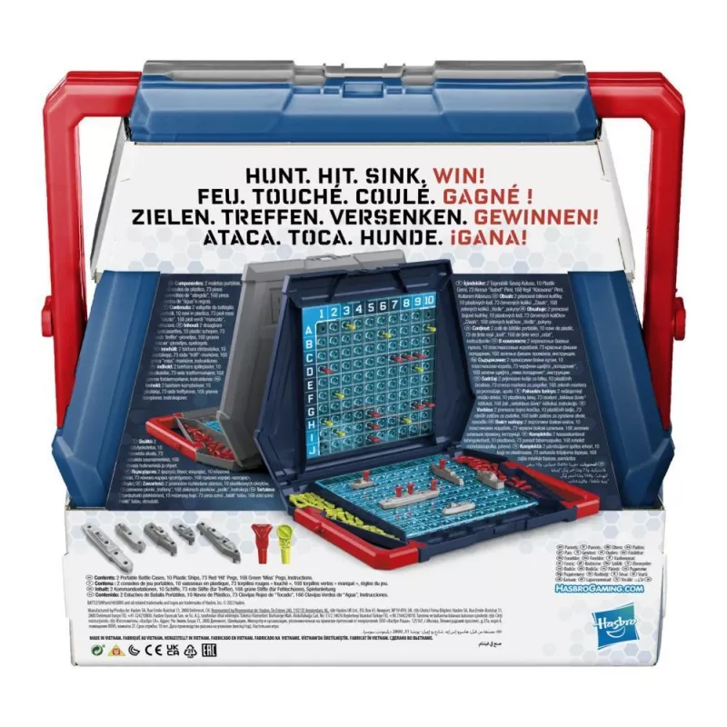 Juego de mesa Hasbro Gaming Battleship Classic Edition estrategia a partir de 7 años