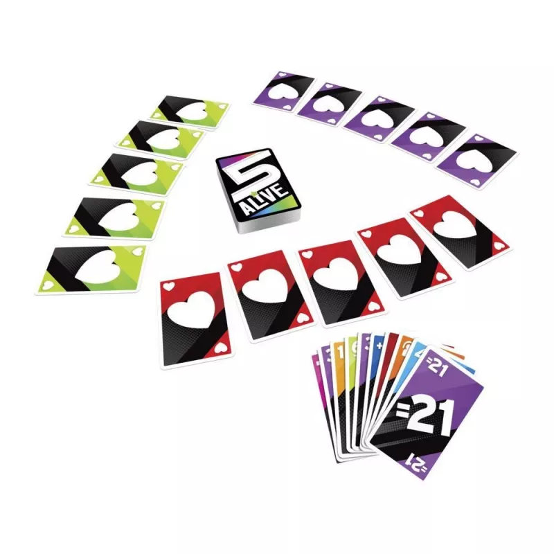 Juego de cartas Hasbro Gaming F4205 5 Alive coleccionista