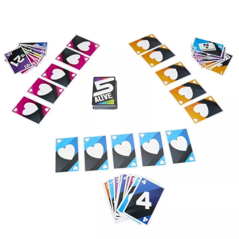 Juego de cartas Hasbro Gaming F4205 5 Alive coleccionista