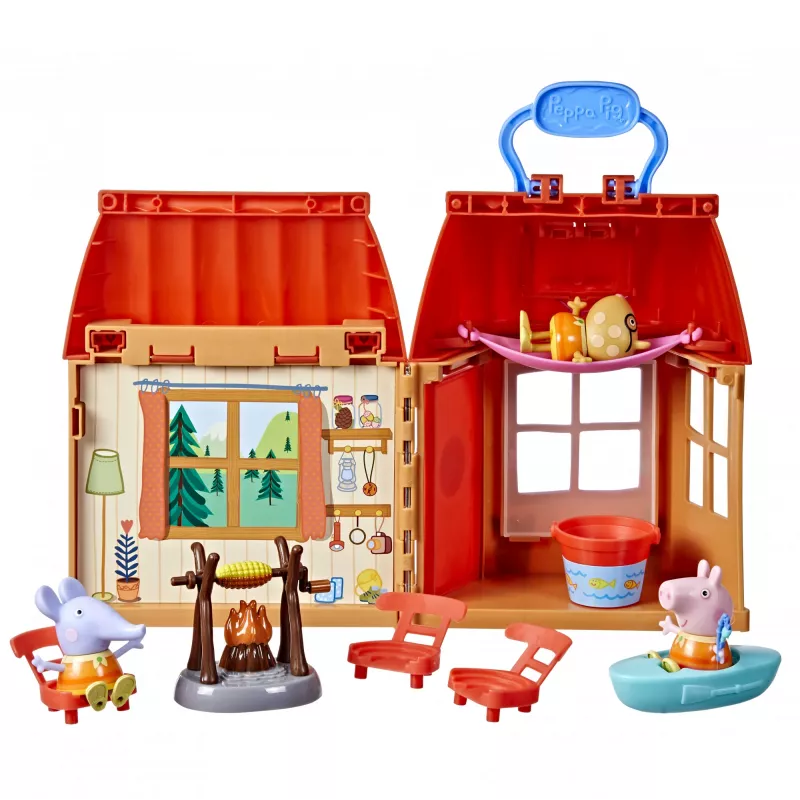 Peppa Pig Peppa's acogedora acampada, acción/aventura, 3 años, multicolor