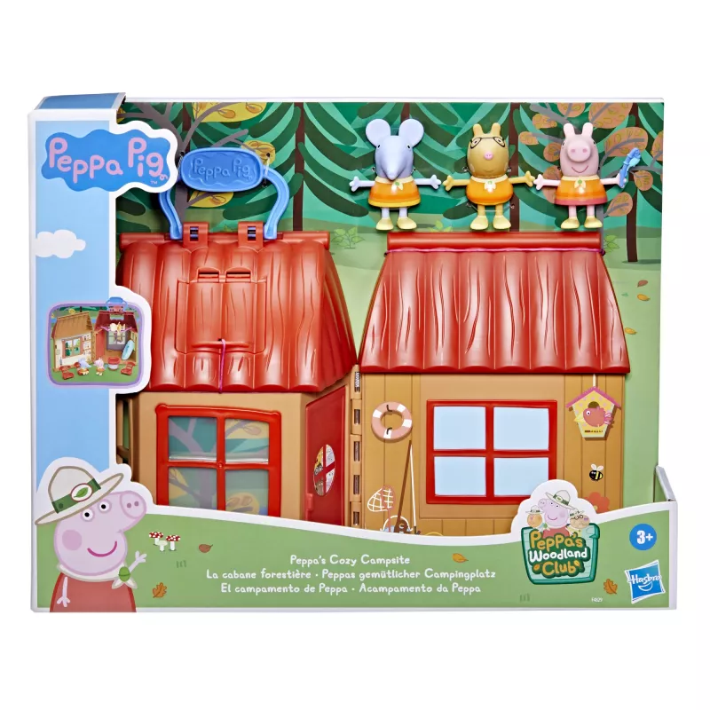 Peppa Pig Peppa's acogedora acampada, acción/aventura, 3 años, multicolor