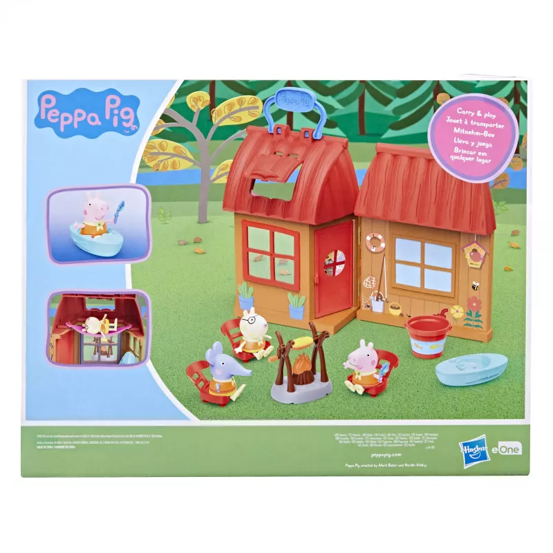Peppa Pig Peppa's acogedora acampada, acción/aventura, 3 años, multicolor
