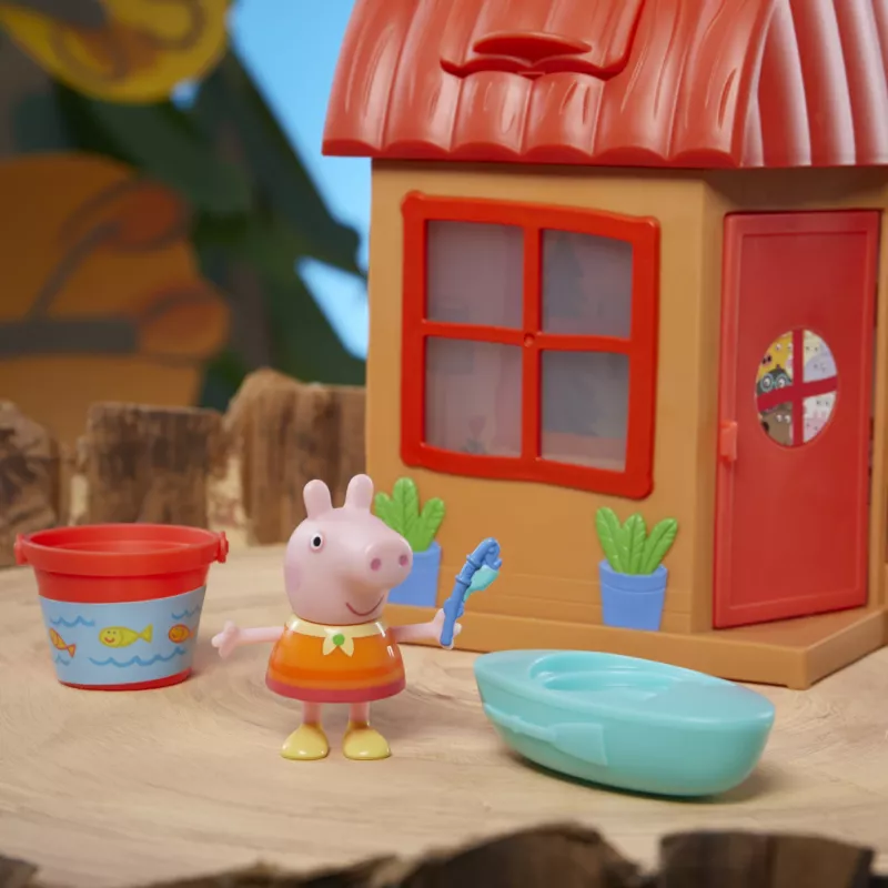 Peppa Pig Peppa's acogedora acampada, acción/aventura, 3 años, multicolor