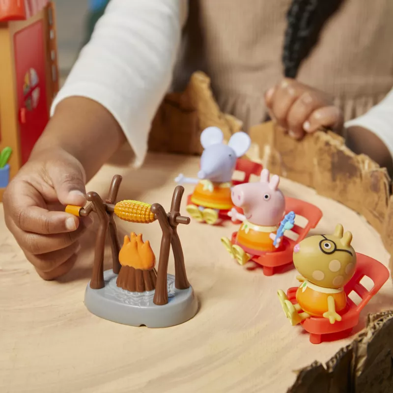 Peppa Pig Peppa's acogedora acampada, acción/aventura, 3 años, multicolor