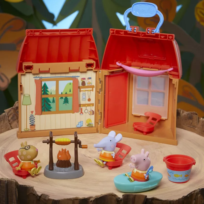 Peppa Pig Peppa's acogedora acampada, acción/aventura, 3 años, multicolor