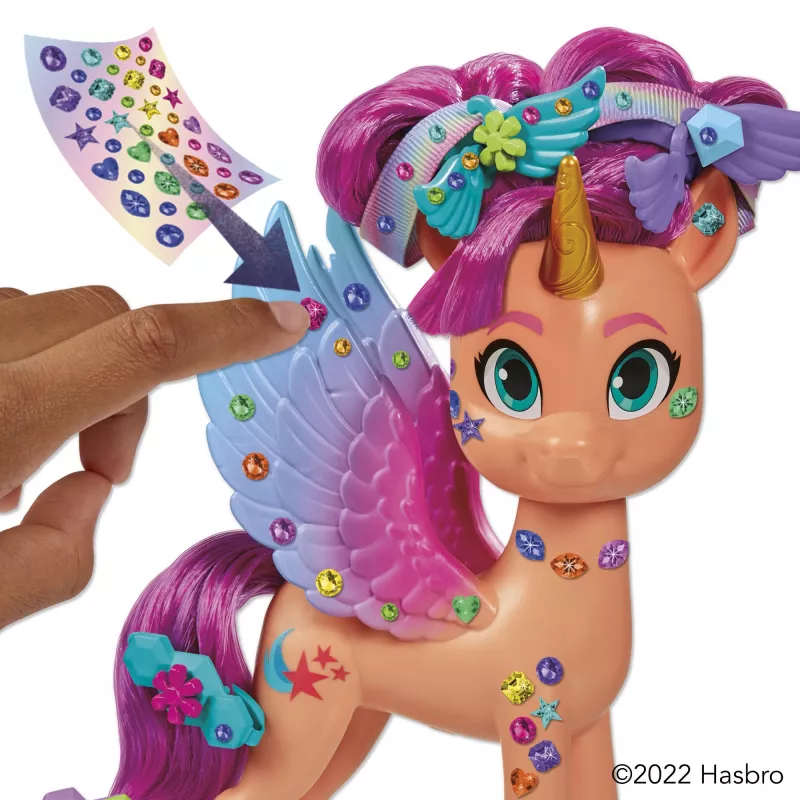 My Little Pony Ribbon Hairstyles Sunny Starscout, 5 años, multicolor