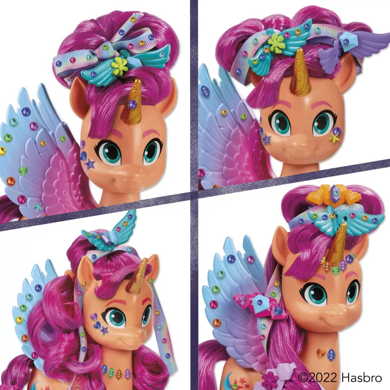 My Little Pony Ribbon Hairstyles Sunny Starscout, 5 años, multicolor