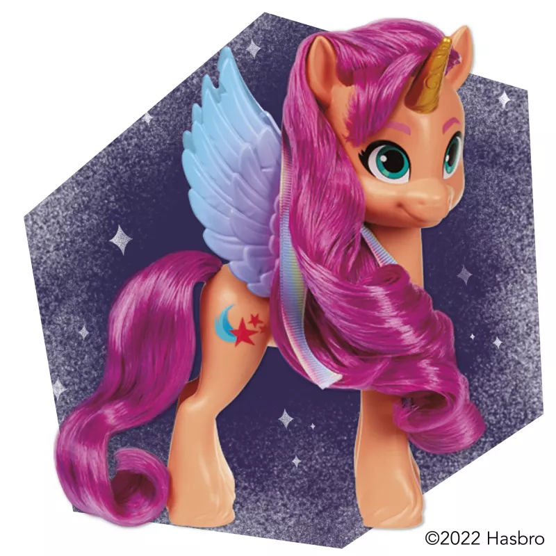 My Little Pony Ribbon Hairstyles Sunny Starscout, 5 años, multicolor