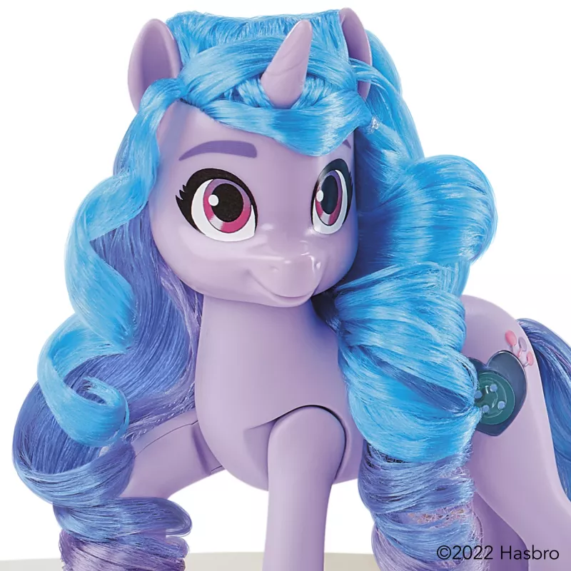 My Little Pony See Your Sparkle Izzy Moonbow, niña, 5 años, efectos de luz, con sonido