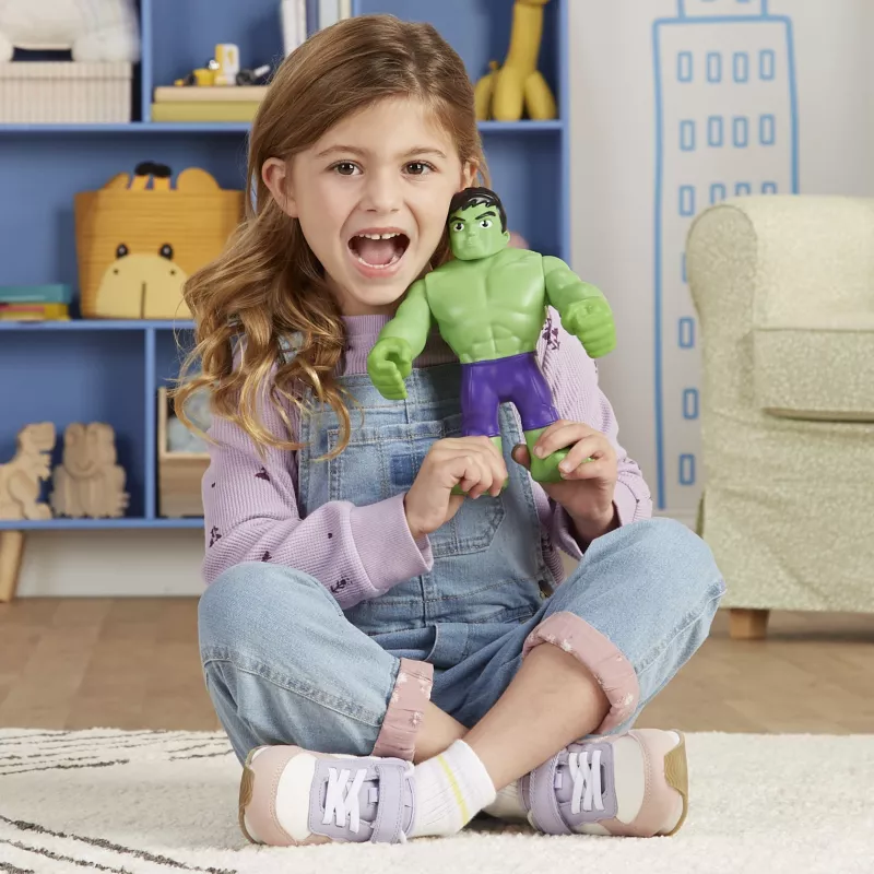 Marvel Spidey y sus sorprendentes amigos – Supersized Hulk, 3 años, multicolor, plástico
