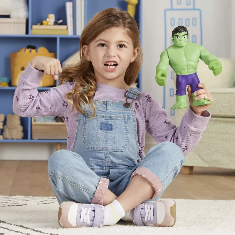 Marvel Spidey y sus sorprendentes amigos – Supersized Hulk, 3 años, multicolor, plástico