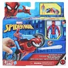 Marvel Spider-Man Spider-Man Web Blast Cycle set de juego infantil con figura de acción articulada de Spider-Man