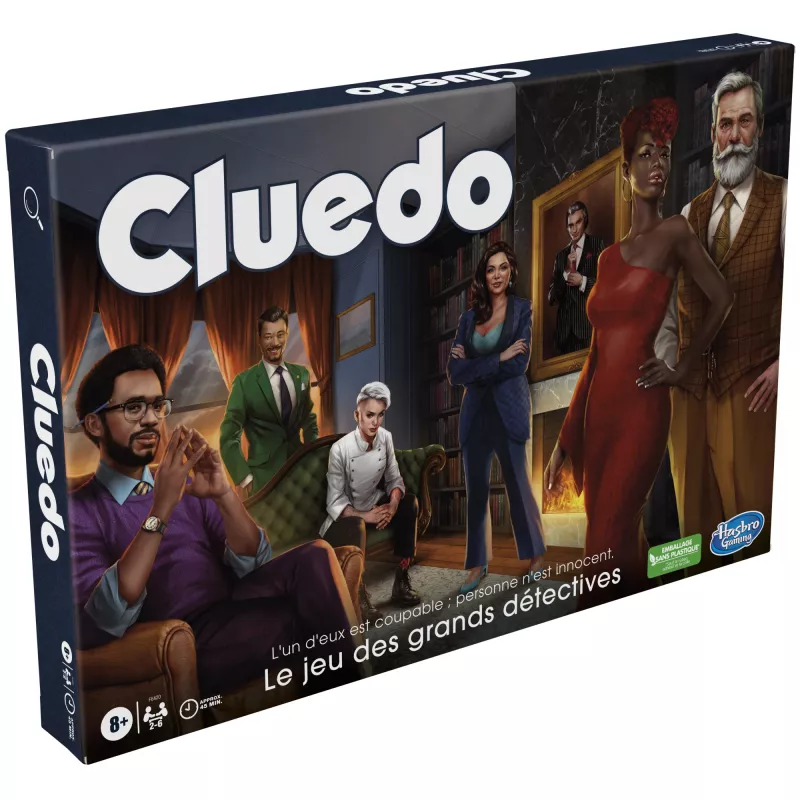 Hasbro Gaming Cluedo 45 min juego de mesa detectivesco