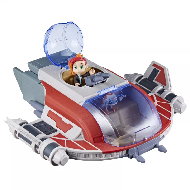 Star Wars The Crimson Firehawk nave y figuras de acción, juguete, juguete preescolar (17