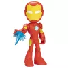 Marvel Spidey y sus Super Amigos – Figura sobredimensionada de Iron Man, 3 años, Marvel, rojo, amarillo