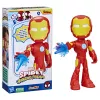 Marvel Spidey y sus Super Amigos – Figura sobredimensionada de Iron Man, 3 años, Marvel, rojo, amarillo