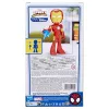 Marvel Spidey y sus Super Amigos – Figura sobredimensionada de Iron Man, 3 años, Marvel, rojo, amarillo
