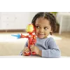 Marvel Spidey y sus Super Amigos – Figura sobredimensionada de Iron Man, 3 años, Marvel, rojo, amarillo