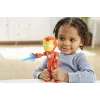Marvel Spidey y sus Super Amigos – Figura sobredimensionada de Iron Man, 3 años, Marvel, rojo, amarillo