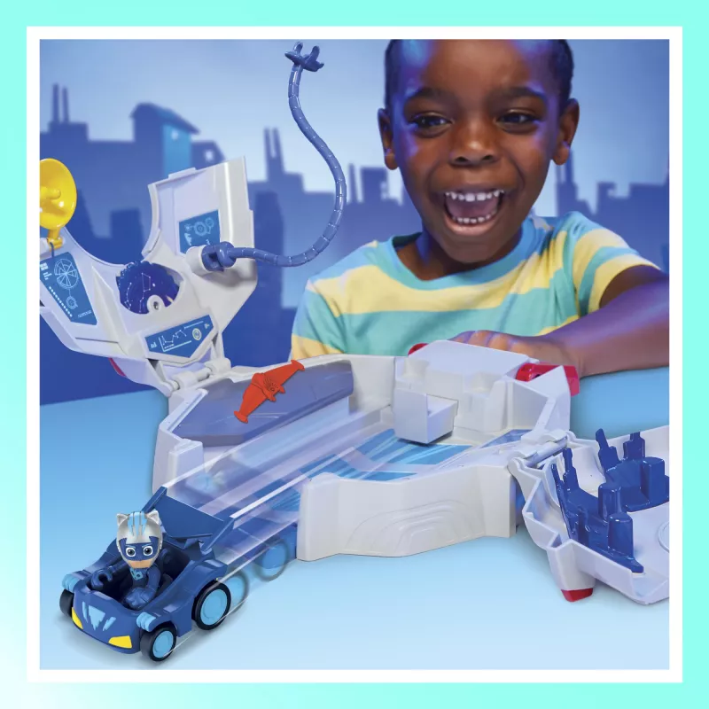 Set de juego HASBRO PJ Masks F78205L0 — Set de acción/aventura, edad recomendada 3+; colores: azul, rojo, blanco