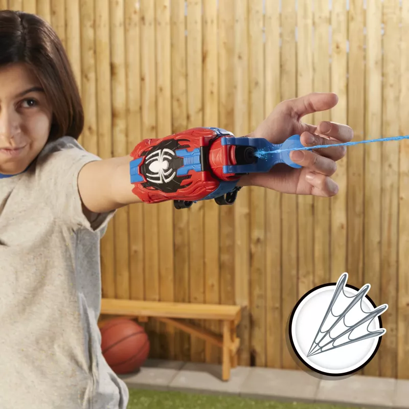 Lanzador de guante de juguete Marvel Spider-Man Real Webs Ultimate Web Blaster