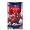 Figura de acción AVENGERS Captain America Deluxe Movie Titan Figura, 30 cm de altura