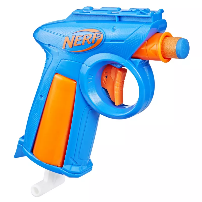 Lanzador de juguete NERF N Series Flex azul naranja 8+