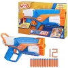 Lanzador de juguete NERF N Series Agility azul naranja blanco 8 años