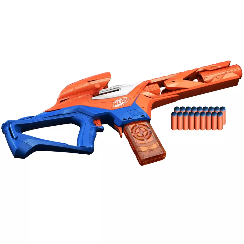 Lanzador de juguete NERF Nerf N Series Pinpoint azul naranja 8+