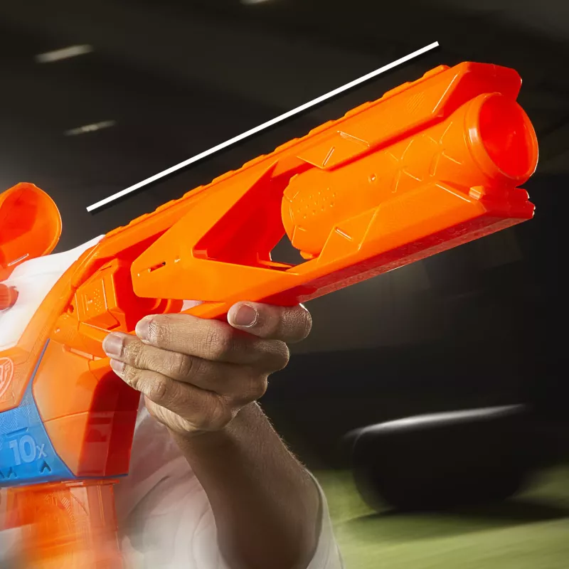 Lanzador de juguete NERF Nerf N Series Pinpoint azul naranja 8+