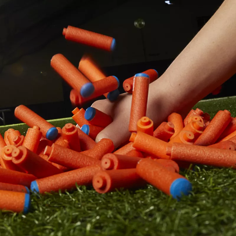 Lanzador de juguete NERF Nerf N Series Pinpoint azul naranja 8+
