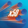 Nerf N Series N1-Darts 50x, recambio, 8 años, 50 uds., azul, naranja