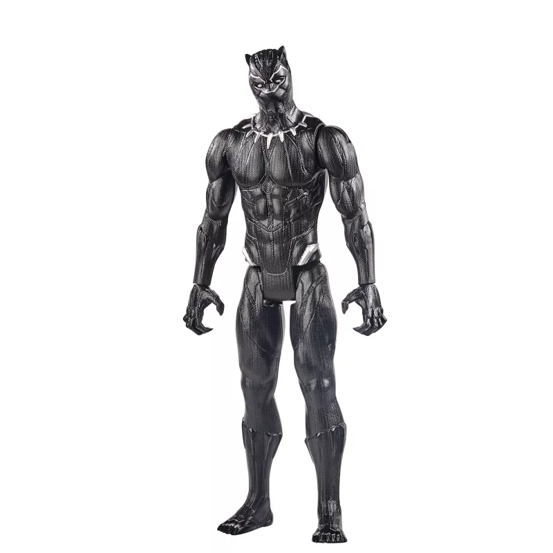 Marvel Avengers Titan Hero Figura Black Panther, 4 años, multicolor, plástico