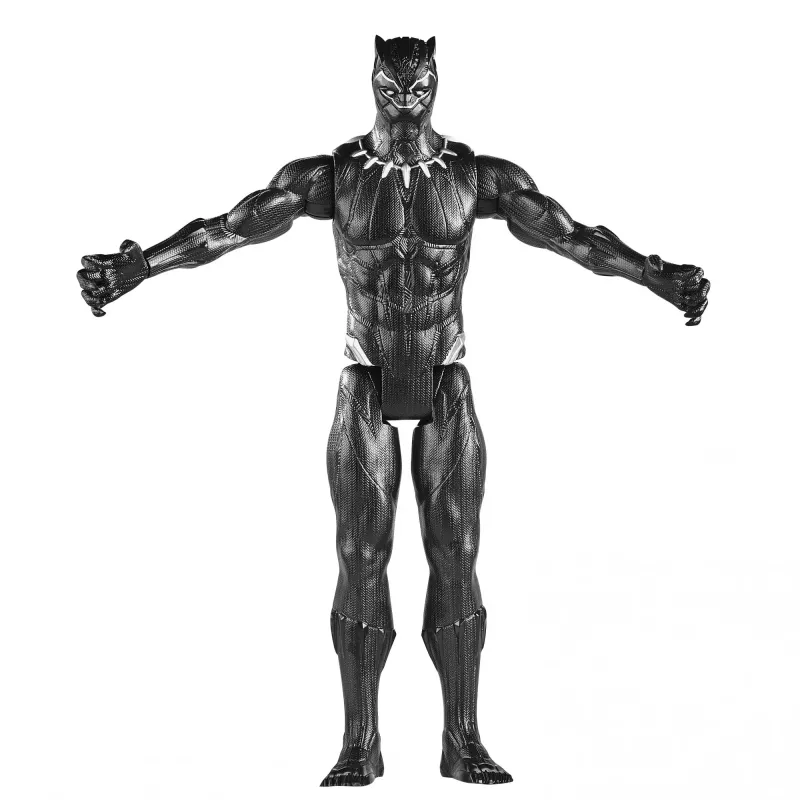 Marvel Avengers Titan Hero Figura Black Panther, 4 años, multicolor, plástico