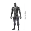 Marvel Avengers Titan Hero Figura Black Panther, 4 años, multicolor, plástico