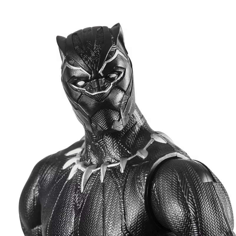 Marvel Avengers Titan Hero Figura Black Panther, 4 años, multicolor, plástico